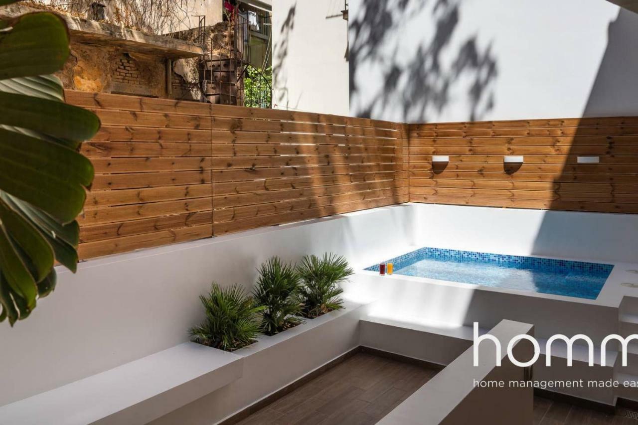 Nemeseos Ground Floor Homm Apartment With Roof Garden And Wading Pool Афіни Екстер'єр фото