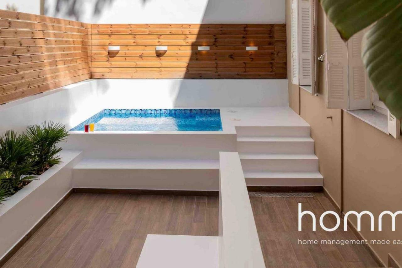 Nemeseos Ground Floor Homm Apartment With Roof Garden And Wading Pool Афіни Екстер'єр фото
