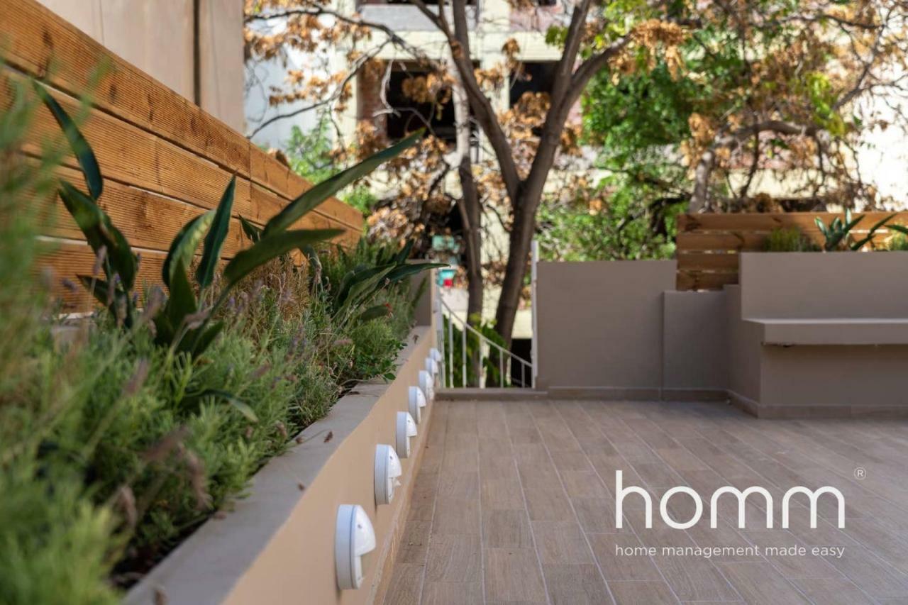 Nemeseos Ground Floor Homm Apartment With Roof Garden And Wading Pool Афіни Екстер'єр фото