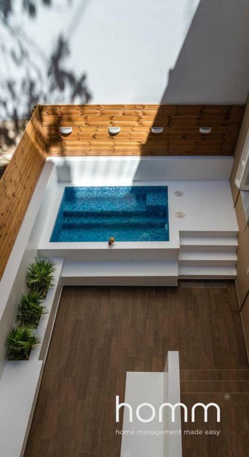 Nemeseos Ground Floor Homm Apartment With Roof Garden And Wading Pool Афіни Екстер'єр фото